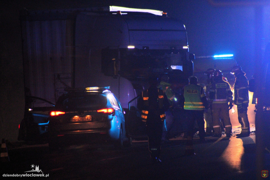 Śmiertelny wypadek na DK91
