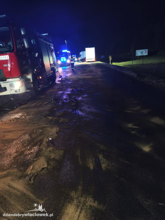 Śmiertelny wypadek na DK91