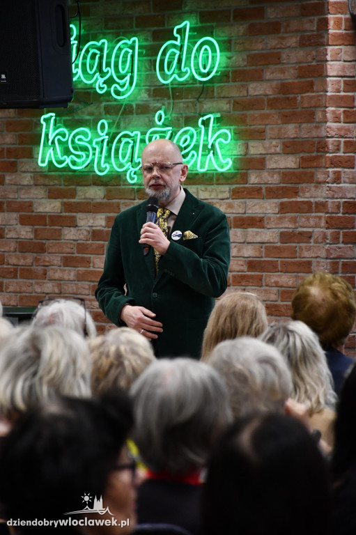 Jacek Cygan w Bibliotece Miejskiej we Włocławku