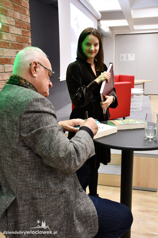Jacek Cygan w Bibliotece Miejskiej we Włocławku