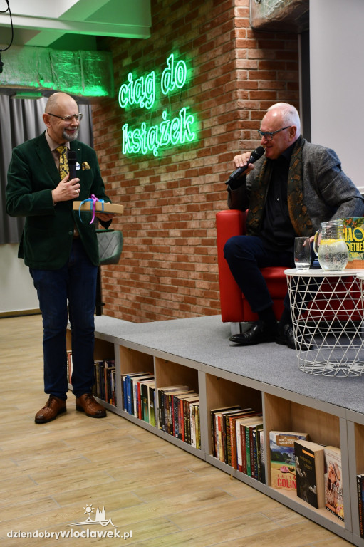 Jacek Cygan w Bibliotece Miejskiej we Włocławku