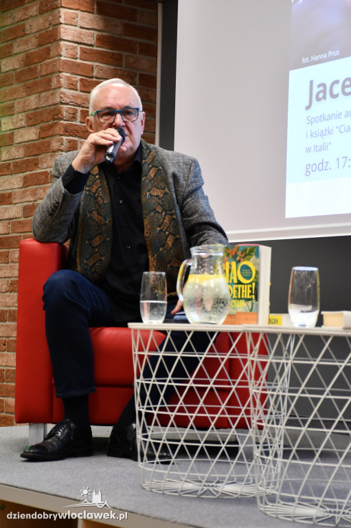 Jacek Cygan w Bibliotece Miejskiej we Włocławku