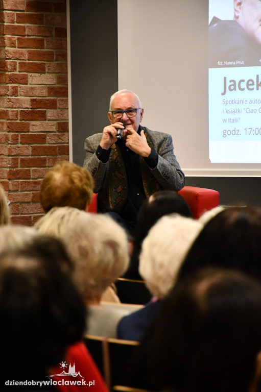 Jacek Cygan w Bibliotece Miejskiej we Włocławku