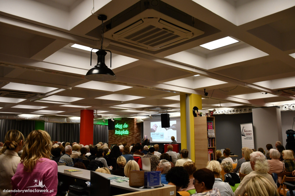 Jacek Cygan w Bibliotece Miejskiej we Włocławku