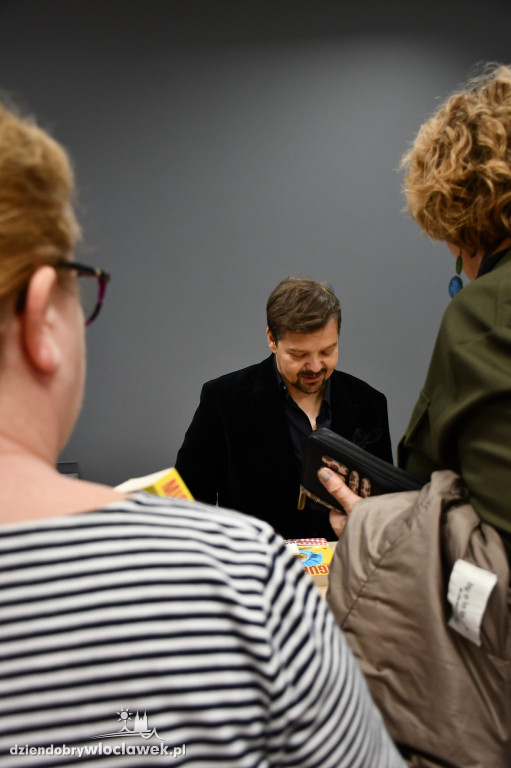 Michał Figurski w Miejskiej Bibliotece Publicznej