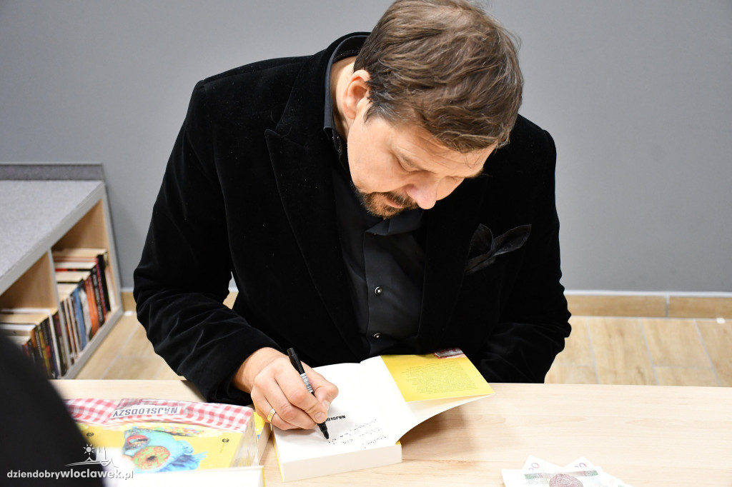 Michał Figurski w Miejskiej Bibliotece Publicznej