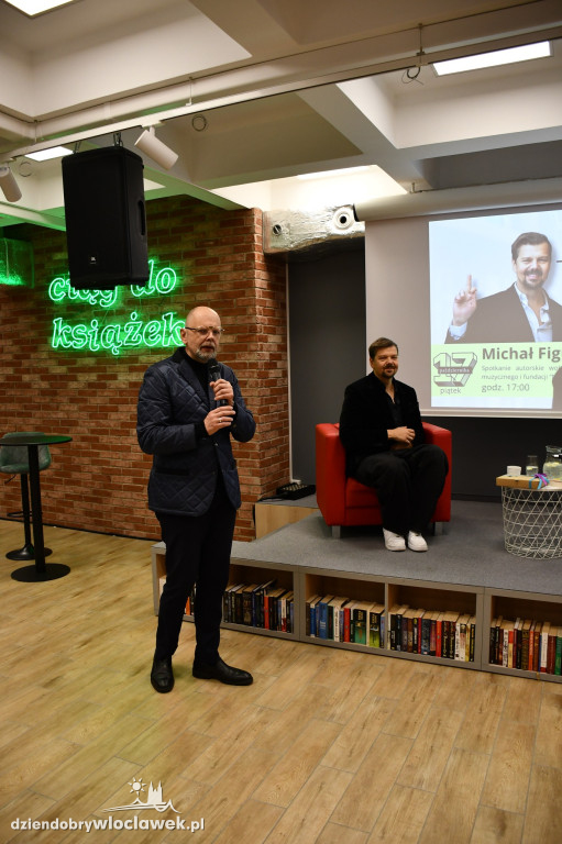 Michał Figurski w Miejskiej Bibliotece Publicznej