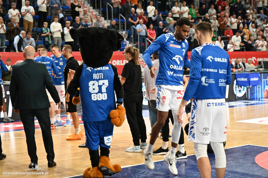  Anwil Włocławek gra z MKS-em Dąbrowa Górnicza