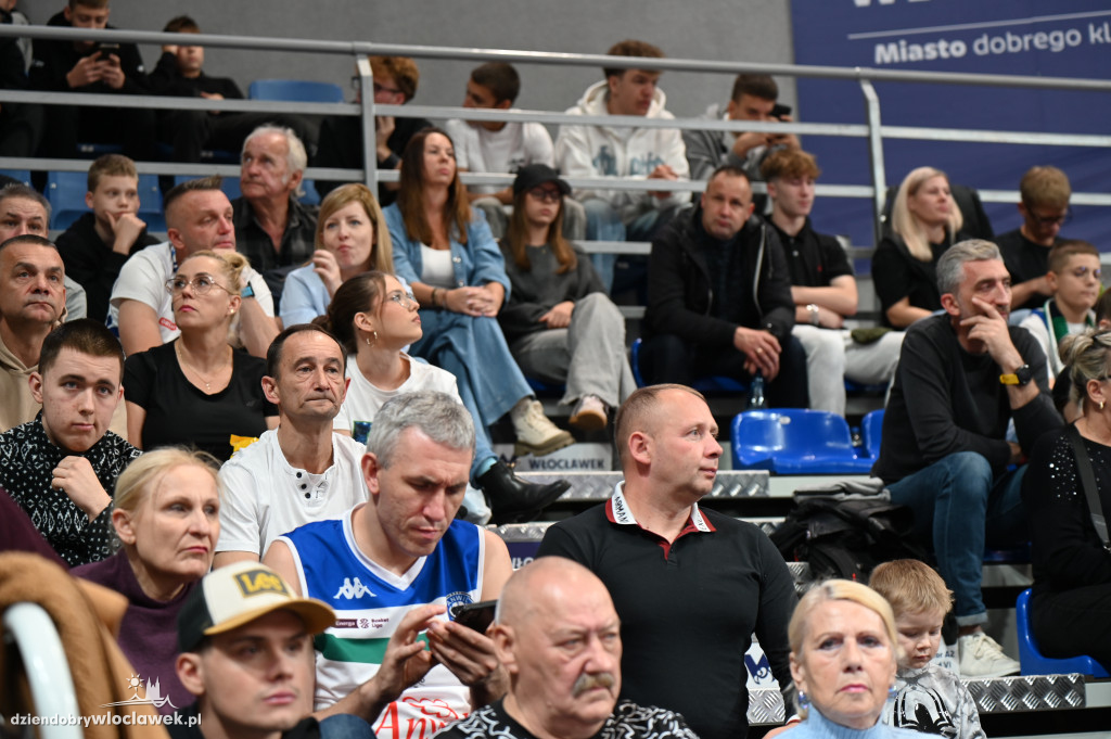  Anwil Włocławek gra z MKS-em Dąbrowa Górnicza