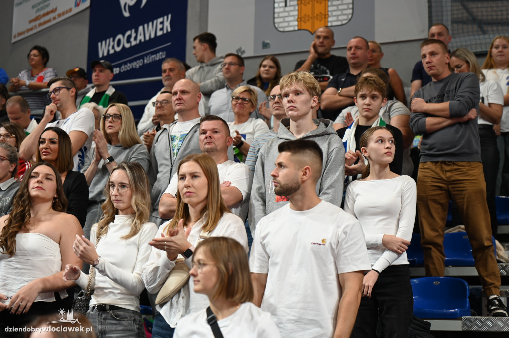  Anwil Włocławek gra z MKS-em Dąbrowa Górnicza