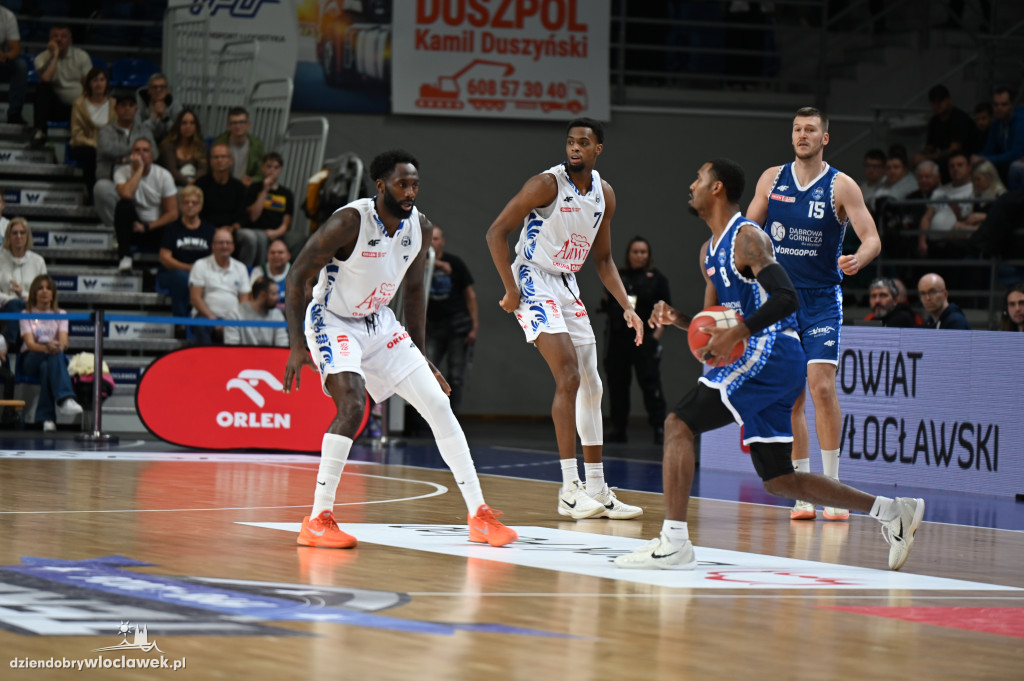  Anwil Włocławek gra z MKS-em Dąbrowa Górnicza