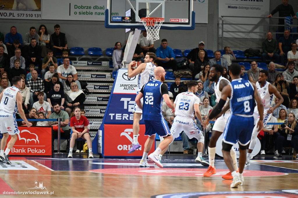  Anwil Włocławek gra z MKS-em Dąbrowa Górnicza