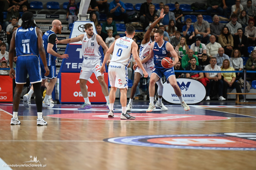  Anwil Włocławek gra z MKS-em Dąbrowa Górnicza