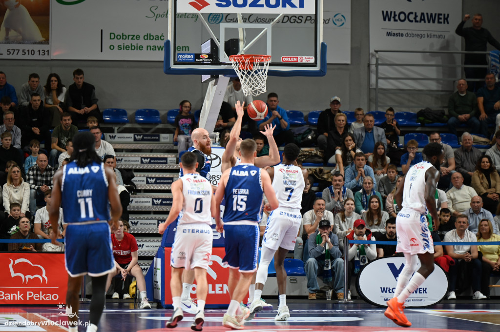  Anwil Włocławek gra z MKS-em Dąbrowa Górnicza