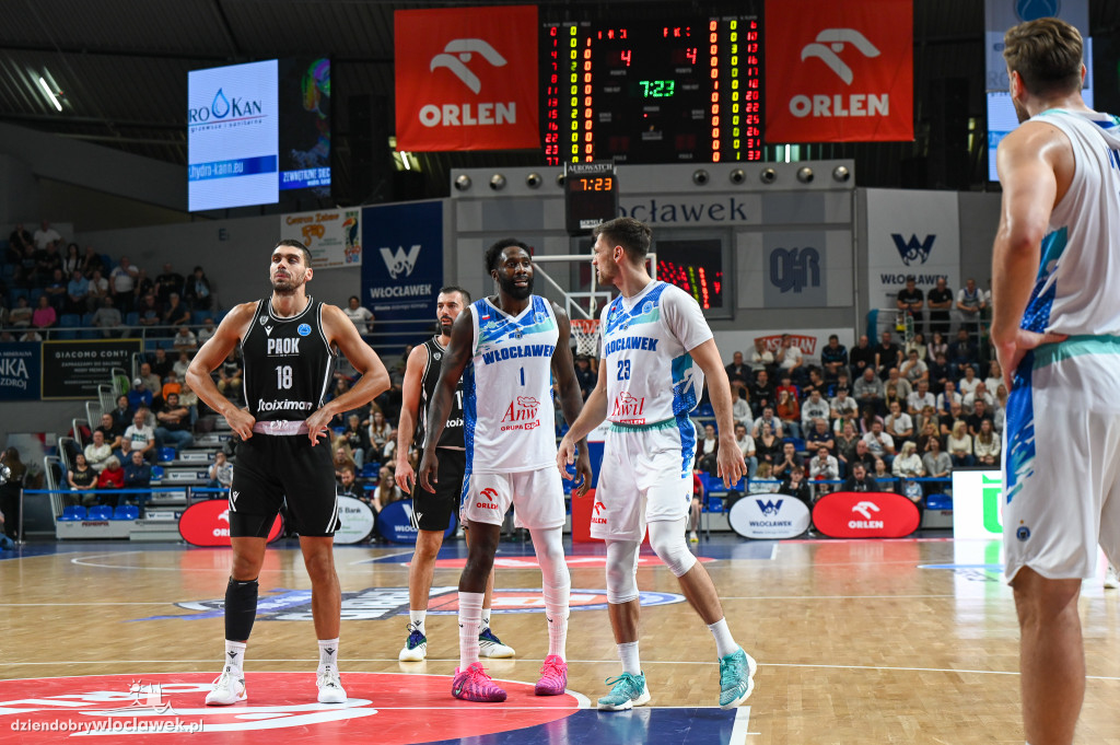 Mecz Anwil Włocławek vs. PAOK Saloniki