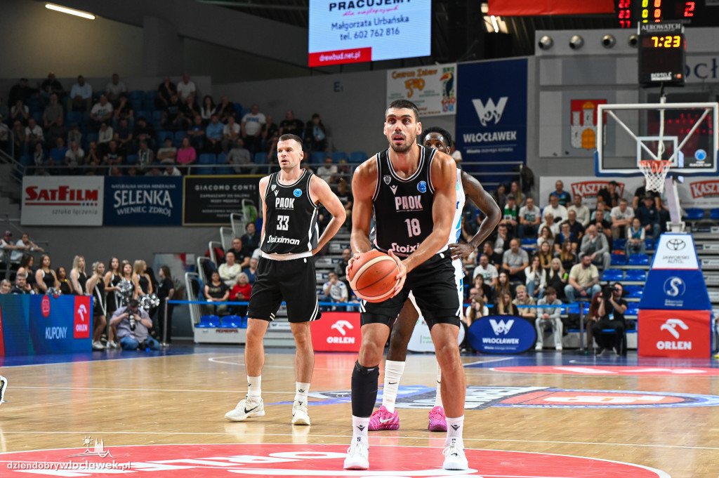 Mecz Anwil Włocławek vs. PAOK Saloniki