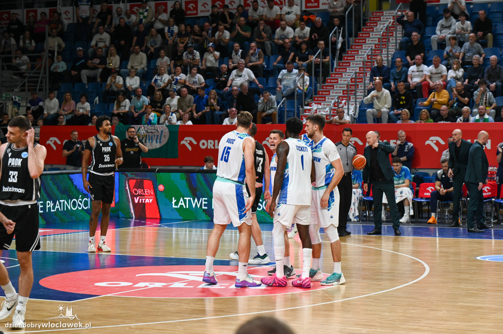 Mecz Anwil Włocławek vs. PAOK Saloniki