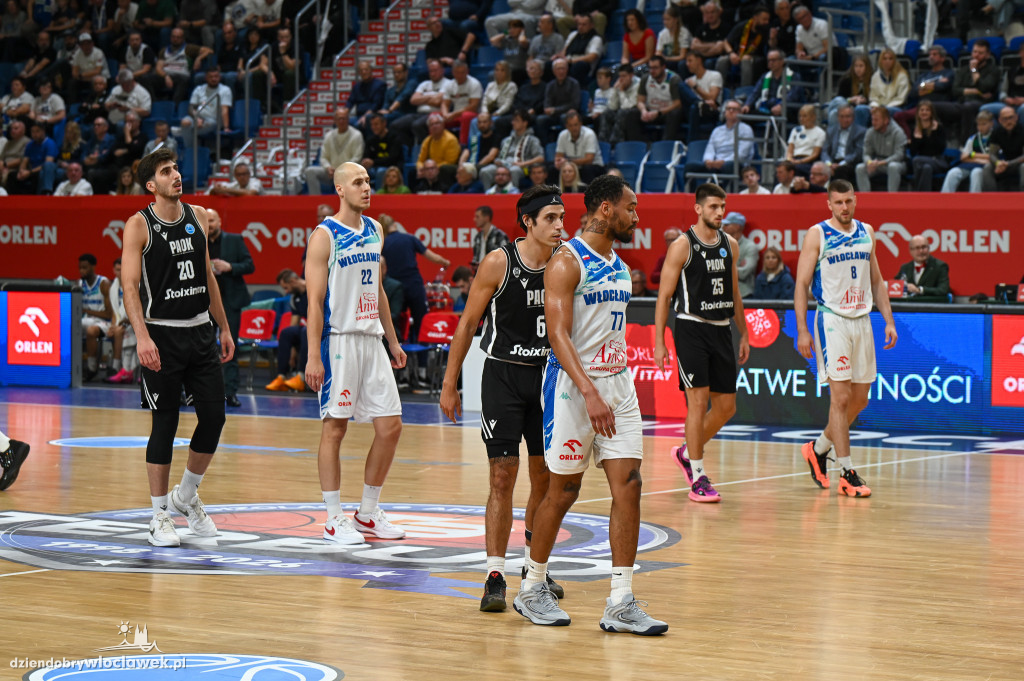 Mecz Anwil Włocławek vs. PAOK Saloniki