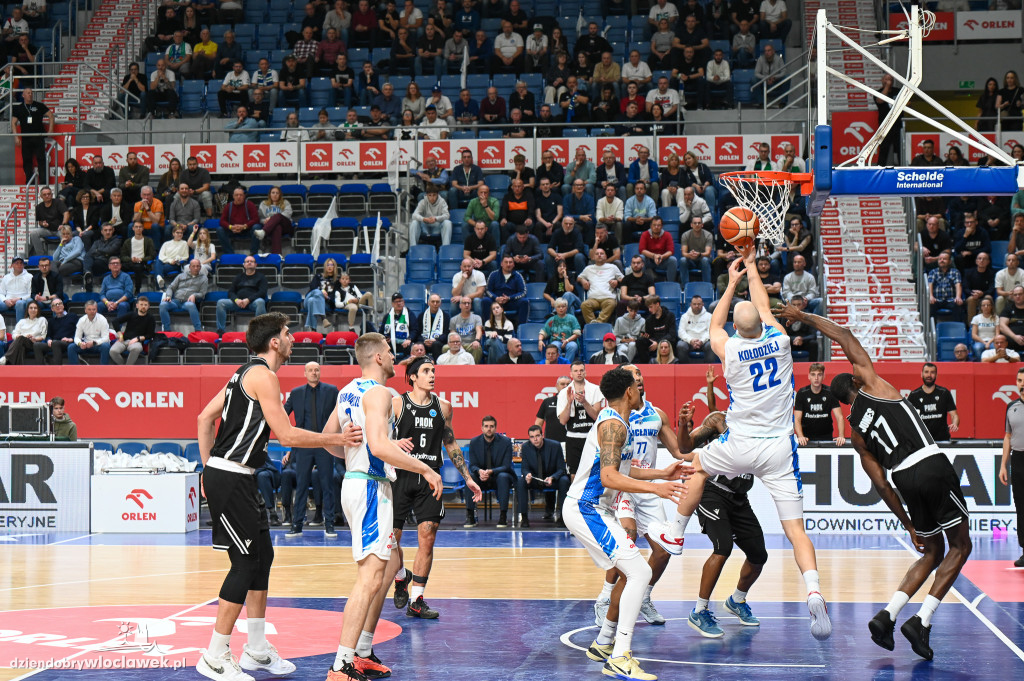 Mecz Anwil Włocławek vs. PAOK Saloniki