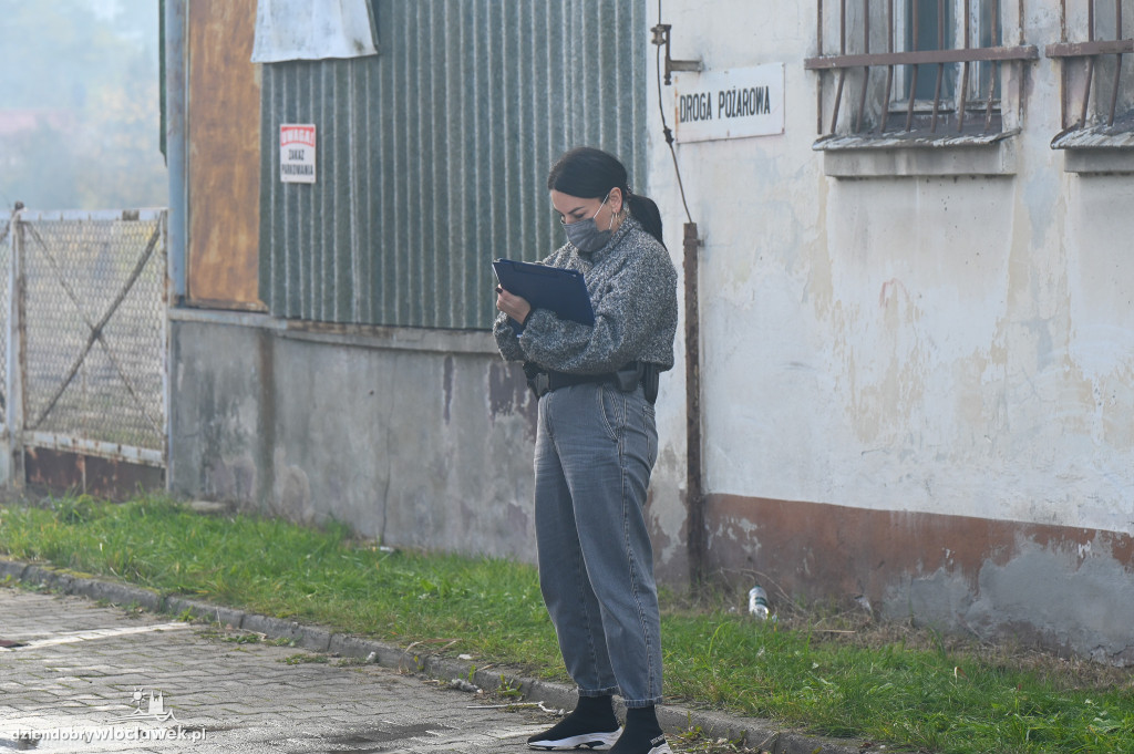 Z hali przy ul. Toruńskiej zostały zgliszcza
