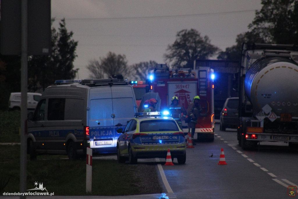 Wypadek na DW270 w Rzadkiej Woli