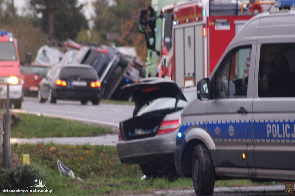 Wypadek na DW270 w Rzadkiej Woli
