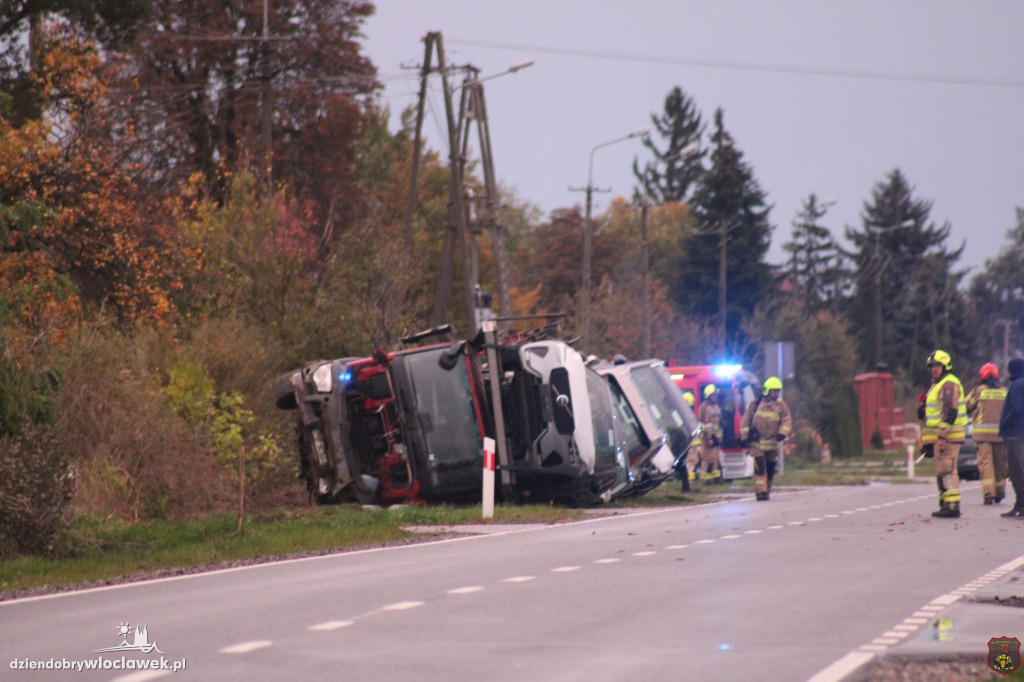 Wypadek na DW270 w Rzadkiej Woli