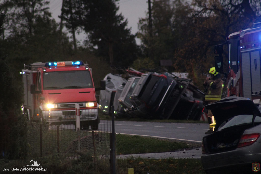 Wypadek na DW270 w Rzadkiej Woli