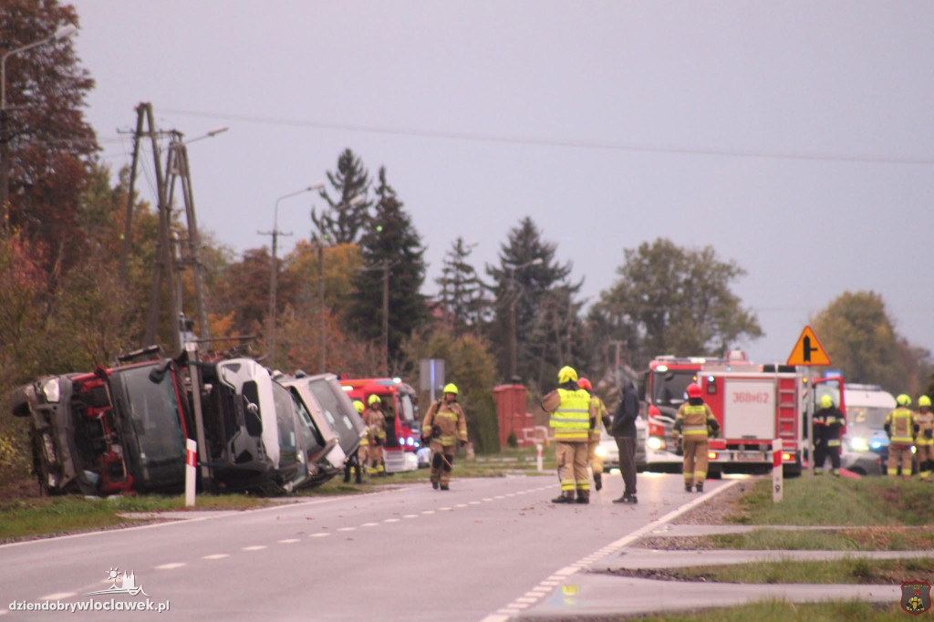 Wypadek na DW270 w Rzadkiej Woli