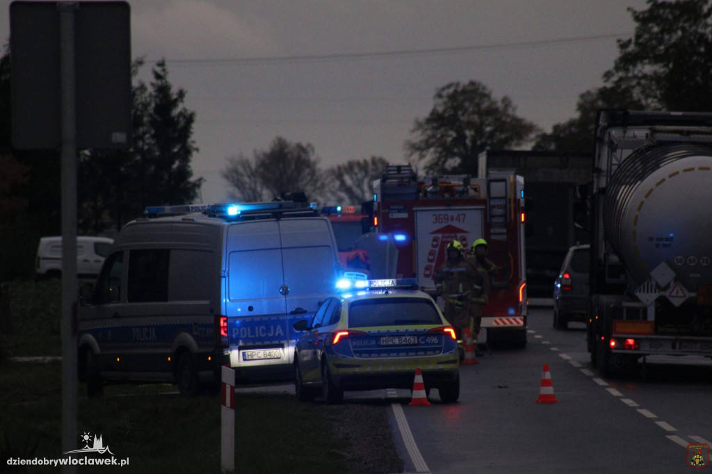 Wypadek na DW270 w Rzadkiej Woli