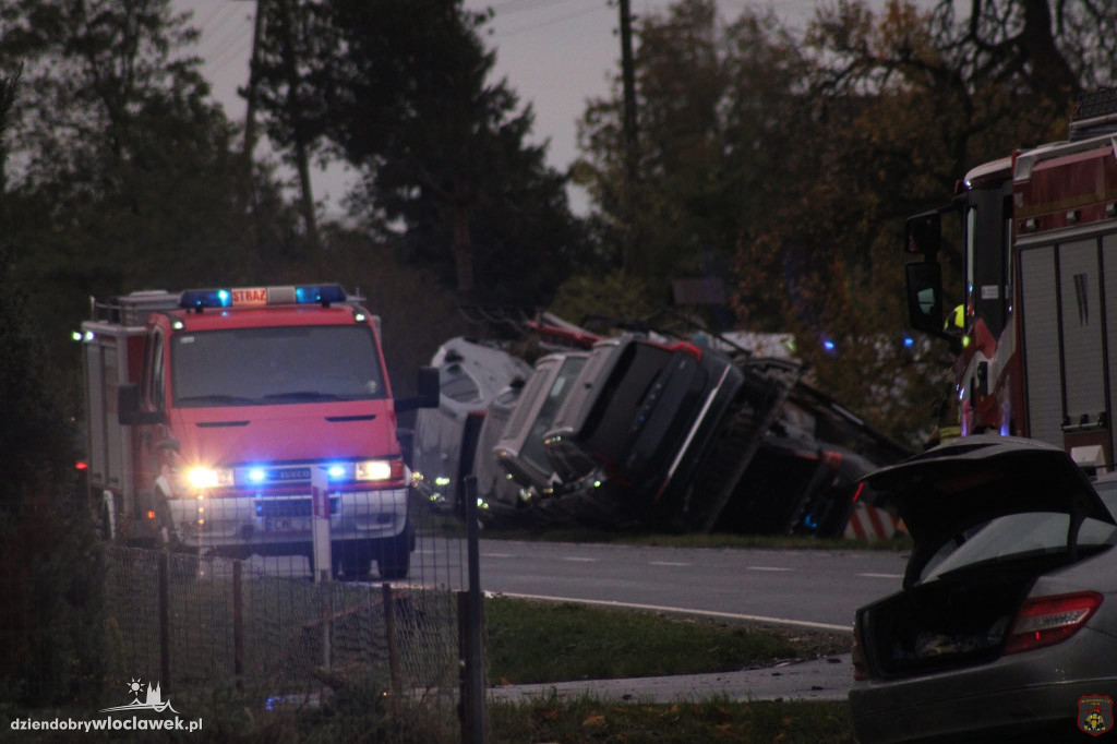 Wypadek na DW270 w Rzadkiej Woli