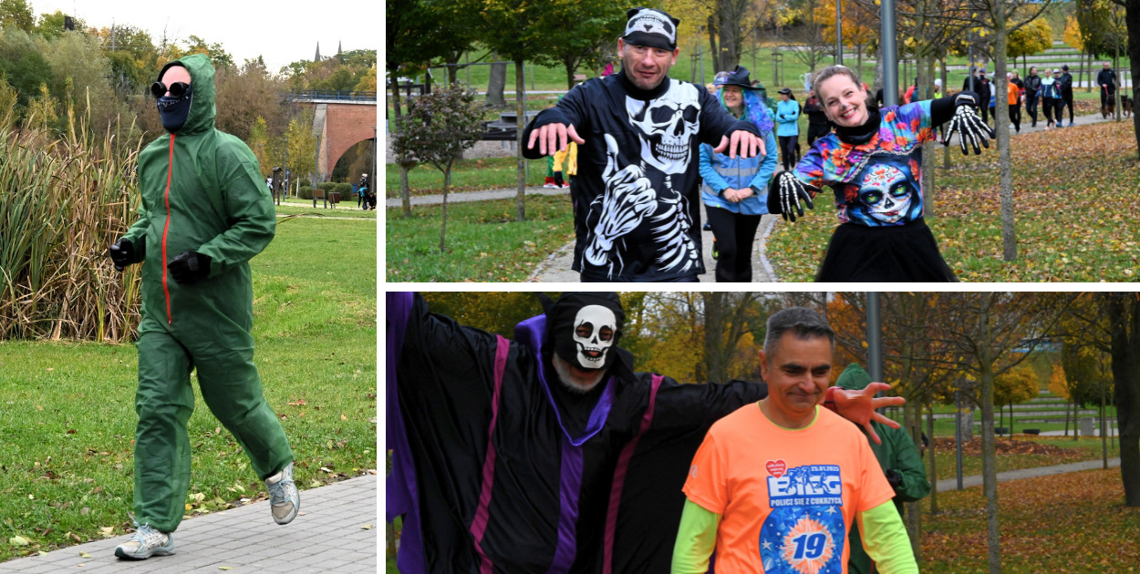 Halloweenowy parkrun na Słodowie