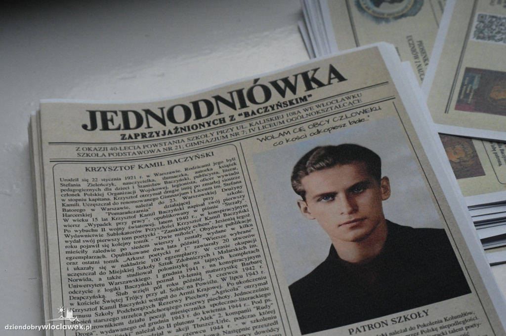40-lecie Zespołu Szkół nr 4 im. K.K. Baczyńskiego we Włocławku