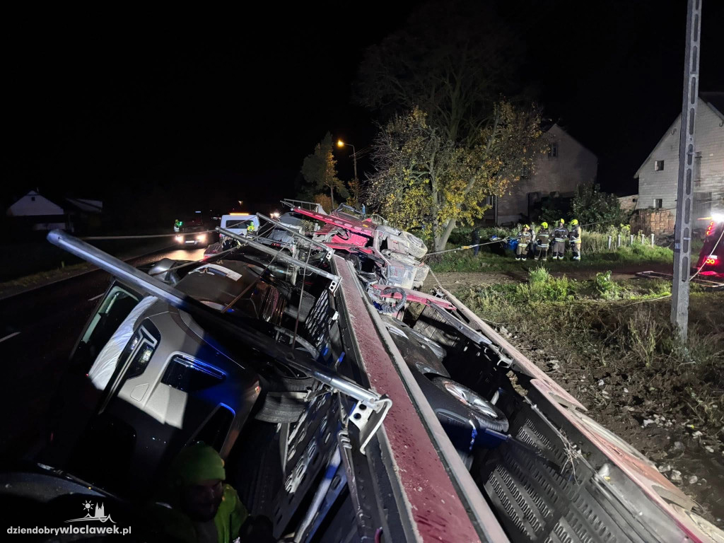 Wypadek na DW270 w Rzadkiej Woli