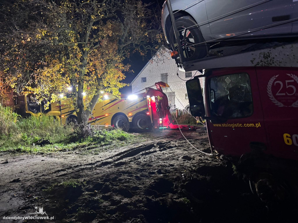 Wypadek na DW270 w Rzadkiej Woli