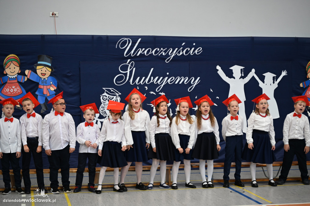 Pierwszaki złożyły ślubowanie w SP Kruszyn