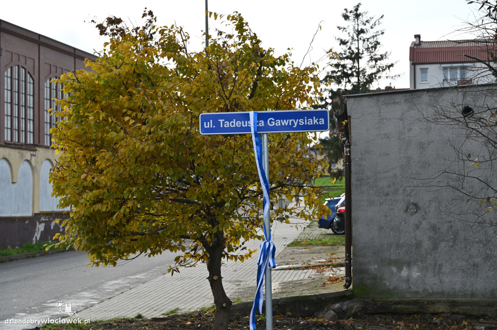 Uroczystość nadania nazwy ulicy Tadeusza Gawrysiaka