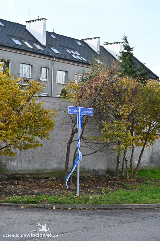 Uroczystość nadania nazwy ulicy Tadeusza Gawrysiaka