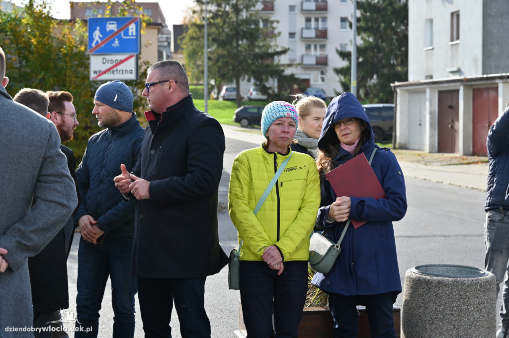 Uroczystość nadania nazwy ulicy Tadeusza Gawrysiaka