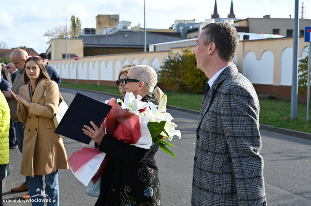 Uroczystość nadania nazwy ulicy Tadeusza Gawrysiaka
