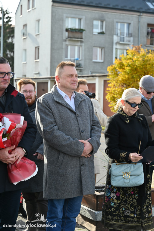 Uroczystość nadania nazwy ulicy Tadeusza Gawrysiaka
