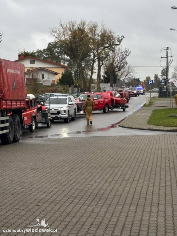 Ćwiczenia przeciwpowodziowe we Włocławku