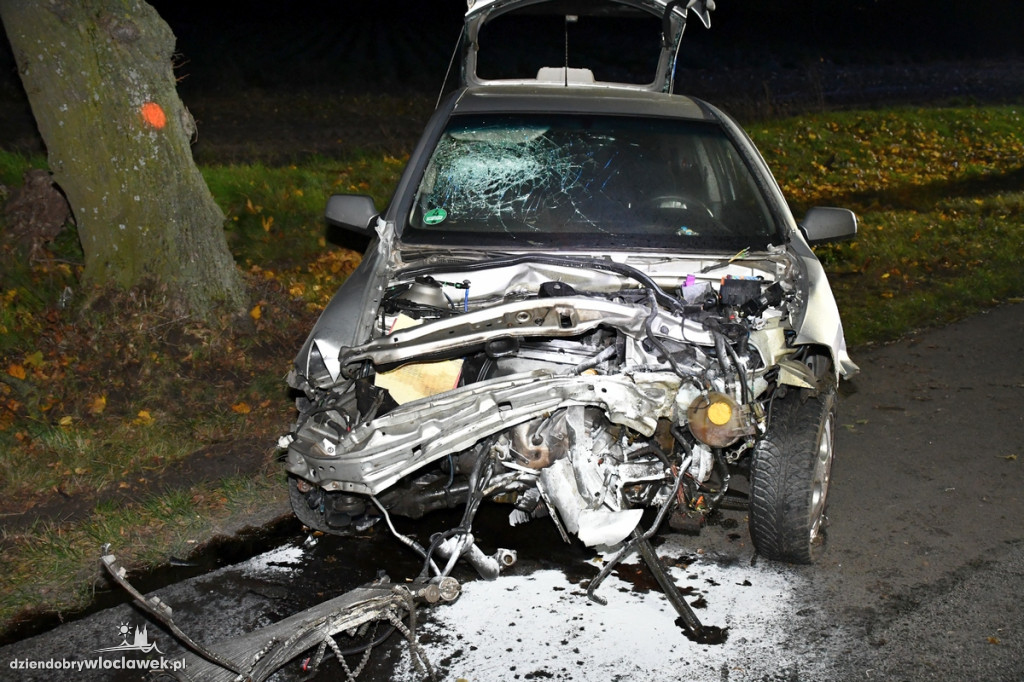 26-latek rozbił opla w Kościelnej Wsi