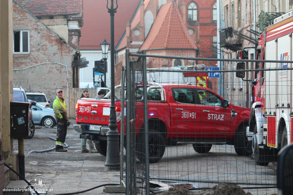 Pożar w kamienicy przy ul. Cyganka