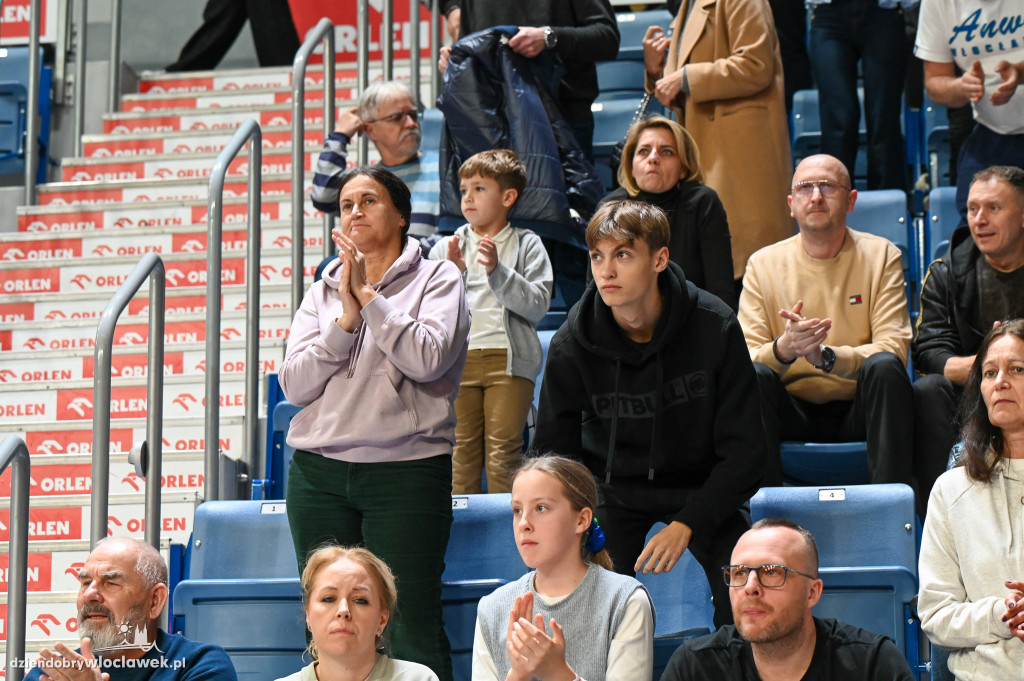 Mecz Anwil Włocławek vs Basketball Löwen Brunszwik