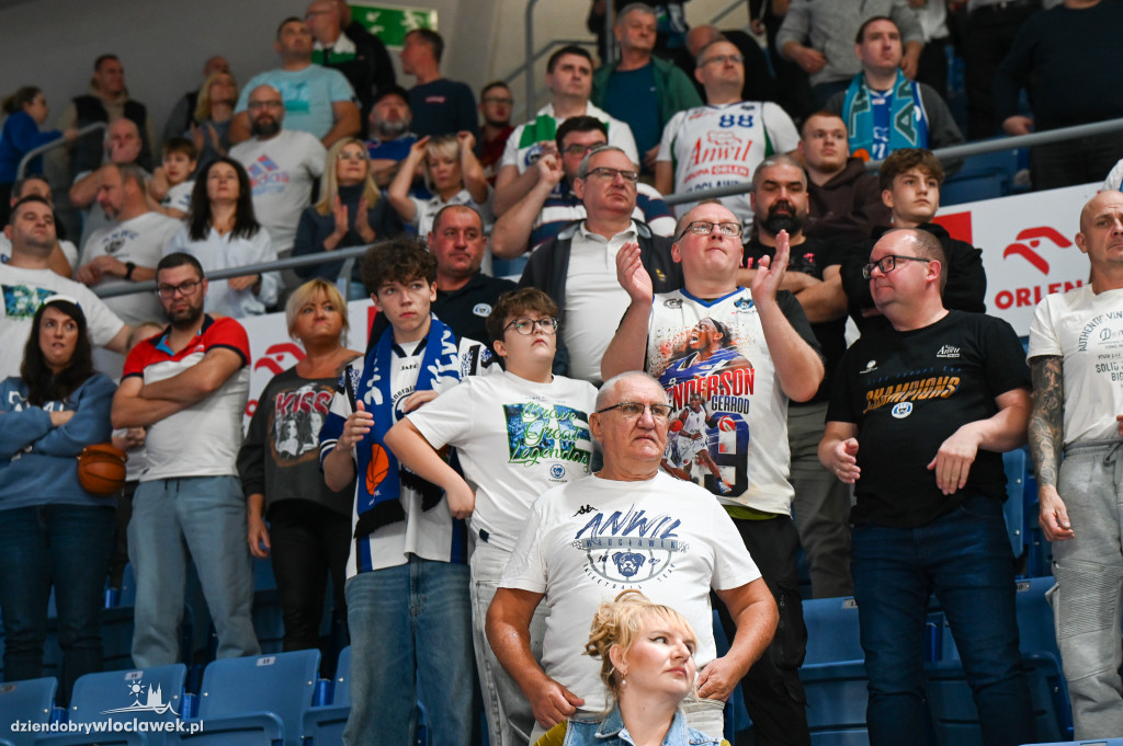Mecz Anwil Włocławek vs Basketball Löwen Brunszwik