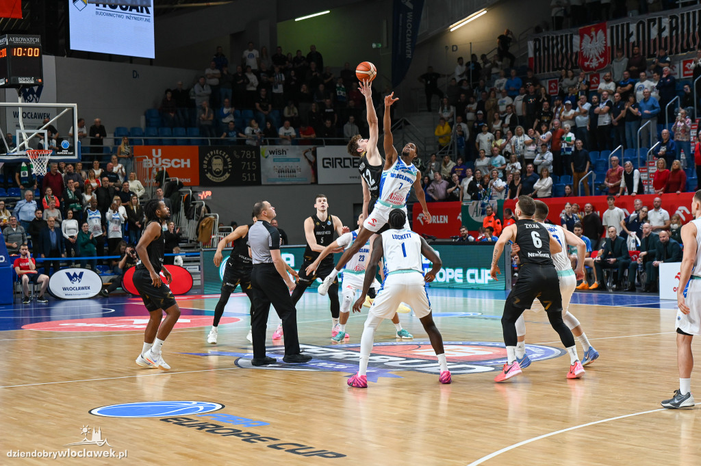 Mecz Anwil Włocławek vs Basketball Löwen Brunszwik