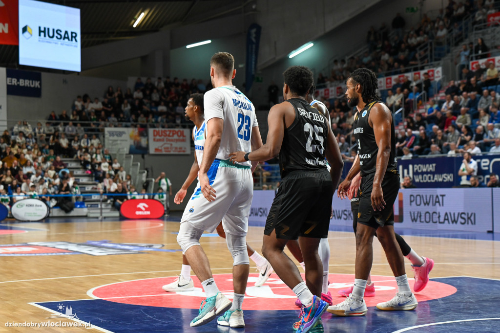 Mecz Anwil Włocławek vs Basketball Löwen Brunszwik