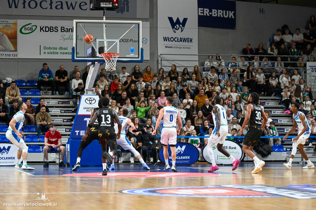 Mecz Anwil Włocławek vs Basketball Löwen Brunszwik