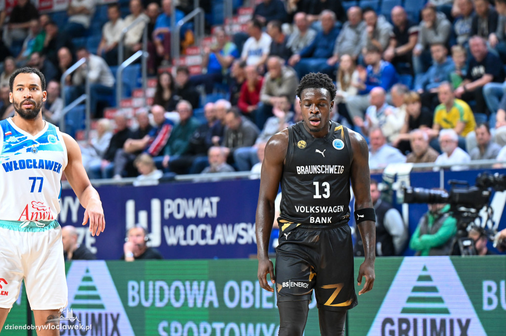 Mecz Anwil Włocławek vs Basketball Löwen Brunszwik